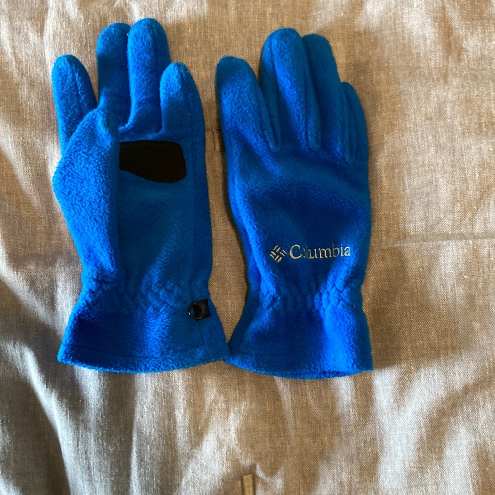 Kids Columbia omni heat fleece gloves